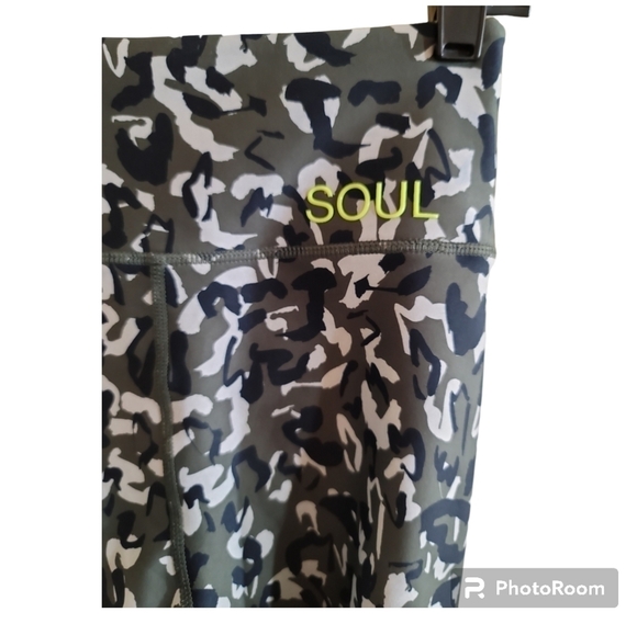Soul by SoulCycle Leopard Camo Leggings XS - Picture 5 of 7